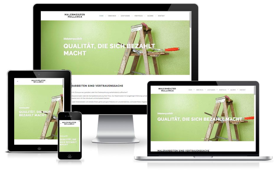 Malermeister Mallorca - WordPress Website