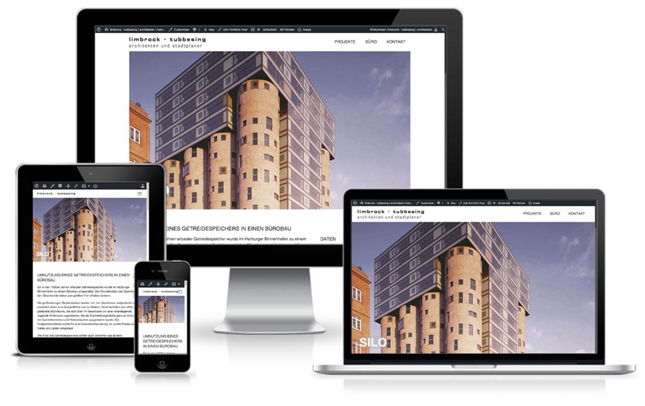 limbrock tubbesing architekten wordpress website