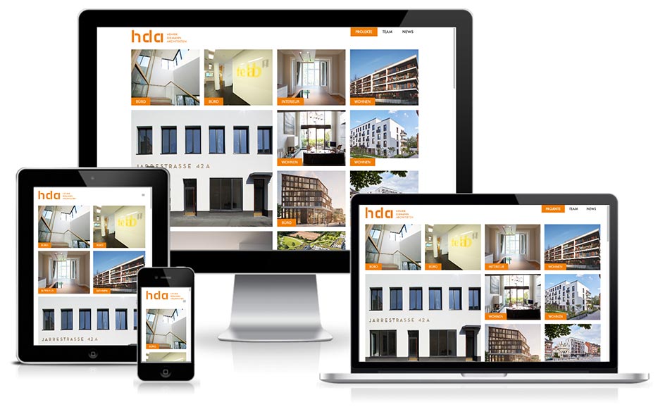 Homepage - hda Henrik Diemann Architekten Quartiersentwicklungen, Wohnungsbauten, und Bürogebäude