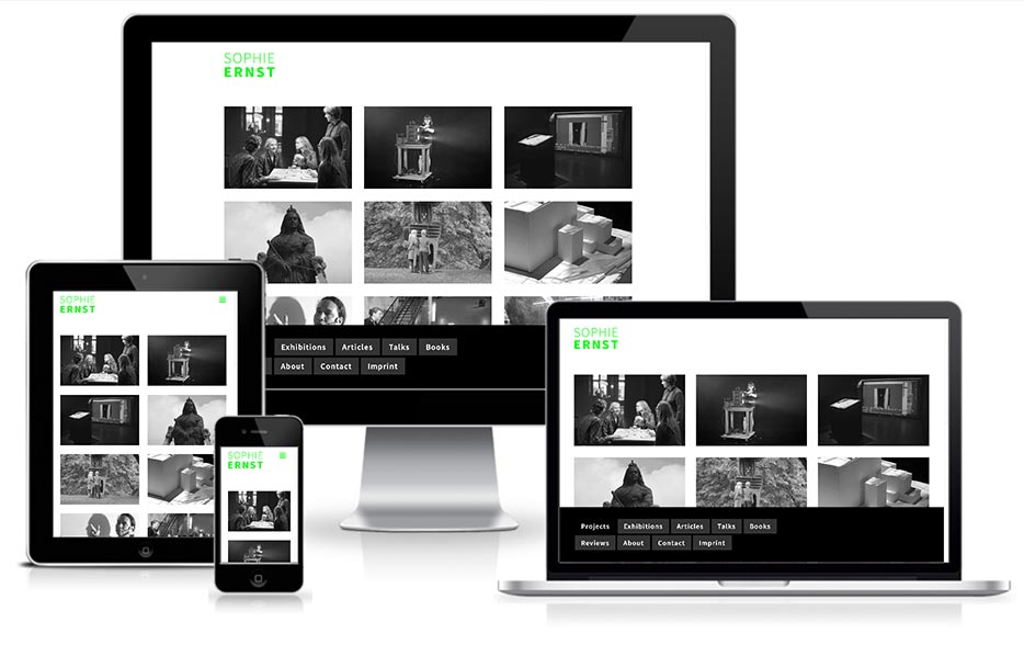Website - Sophie Ernst Art Kunst THE MAGIC OF PROJECTION FILMINSTALLATION