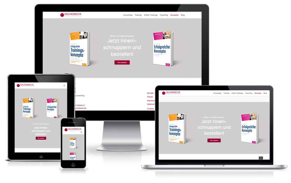 wordpress webdesign responsive katja ischebeck