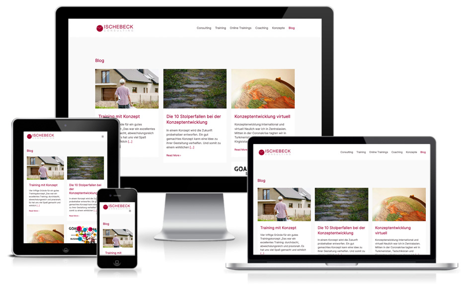 wordpress webdesign responsive katja ischebeck
