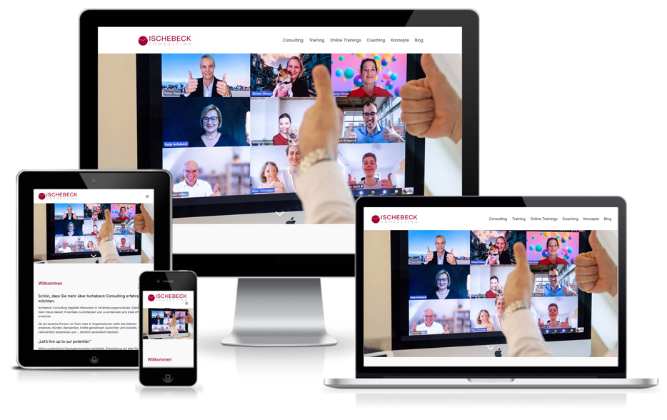 wordpress webdesign responsive katja ischebeck