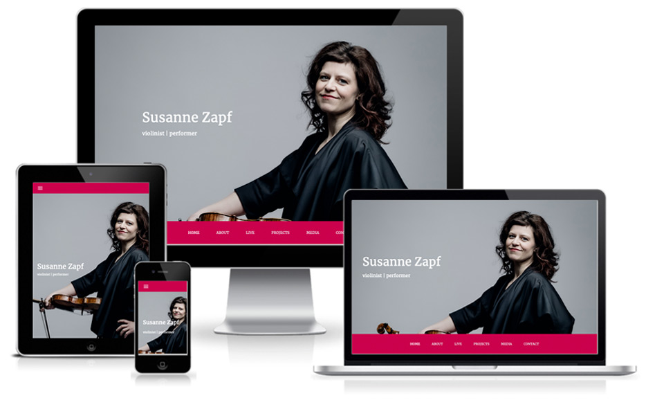 Susanne Zapf - Website Webdesign Wordpress