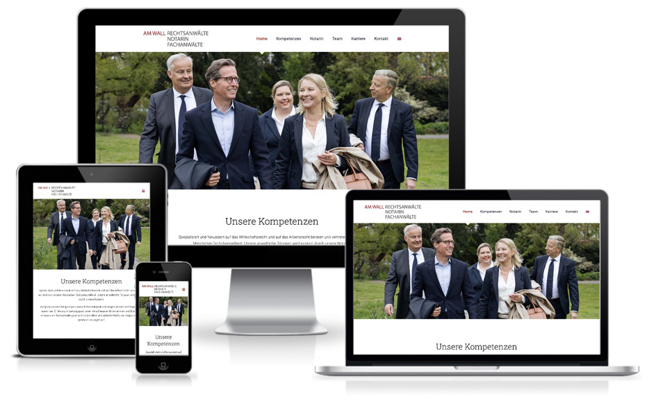 Website erstellen Hamburg - Rechtsanwälte