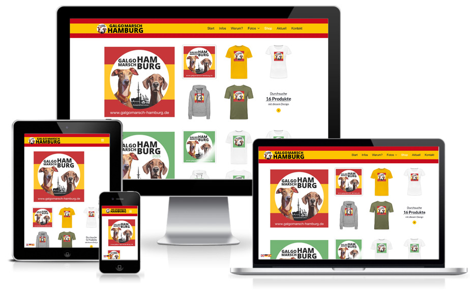 Webdesigner WordPress Hamburger Galgomarsch