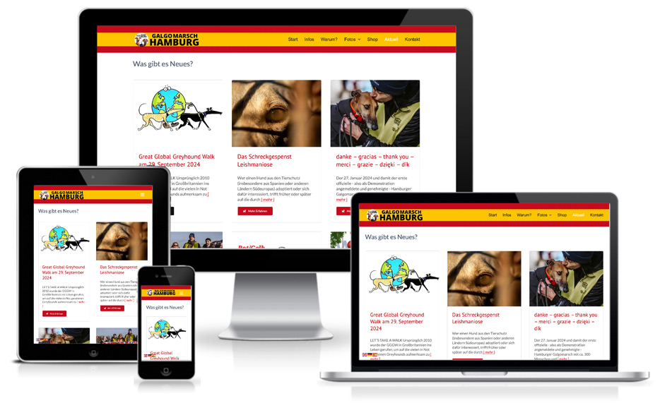 Webdesign Hamburger Galgomarsch